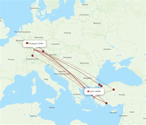 $54 Cheap flights from Stuttgart (STR) to Izmir (ADB)